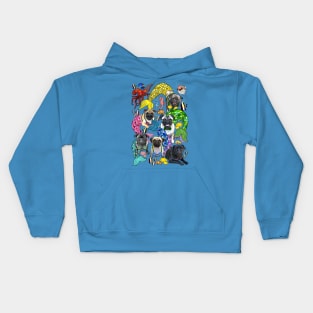 MerPugs Kids Hoodie